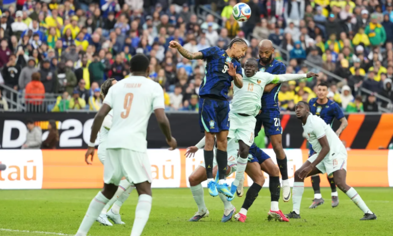 Amistoso Brasil 1 x 2 França