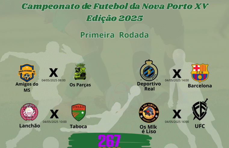 Campeonato de Futebol da Nova Porto XV – Edição 2025